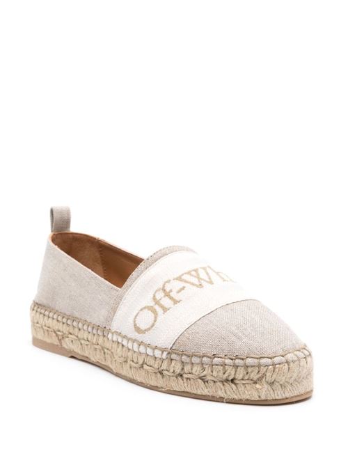 Espadrilles with logo OFF WHITE | OWIB014S24FAB0016161